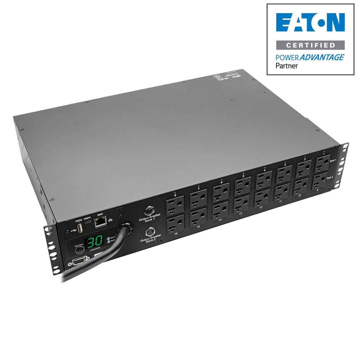 Switched Power Distribution Unit - Remote Management 2.9kW PDU | Tecisoft PDUMH30NET