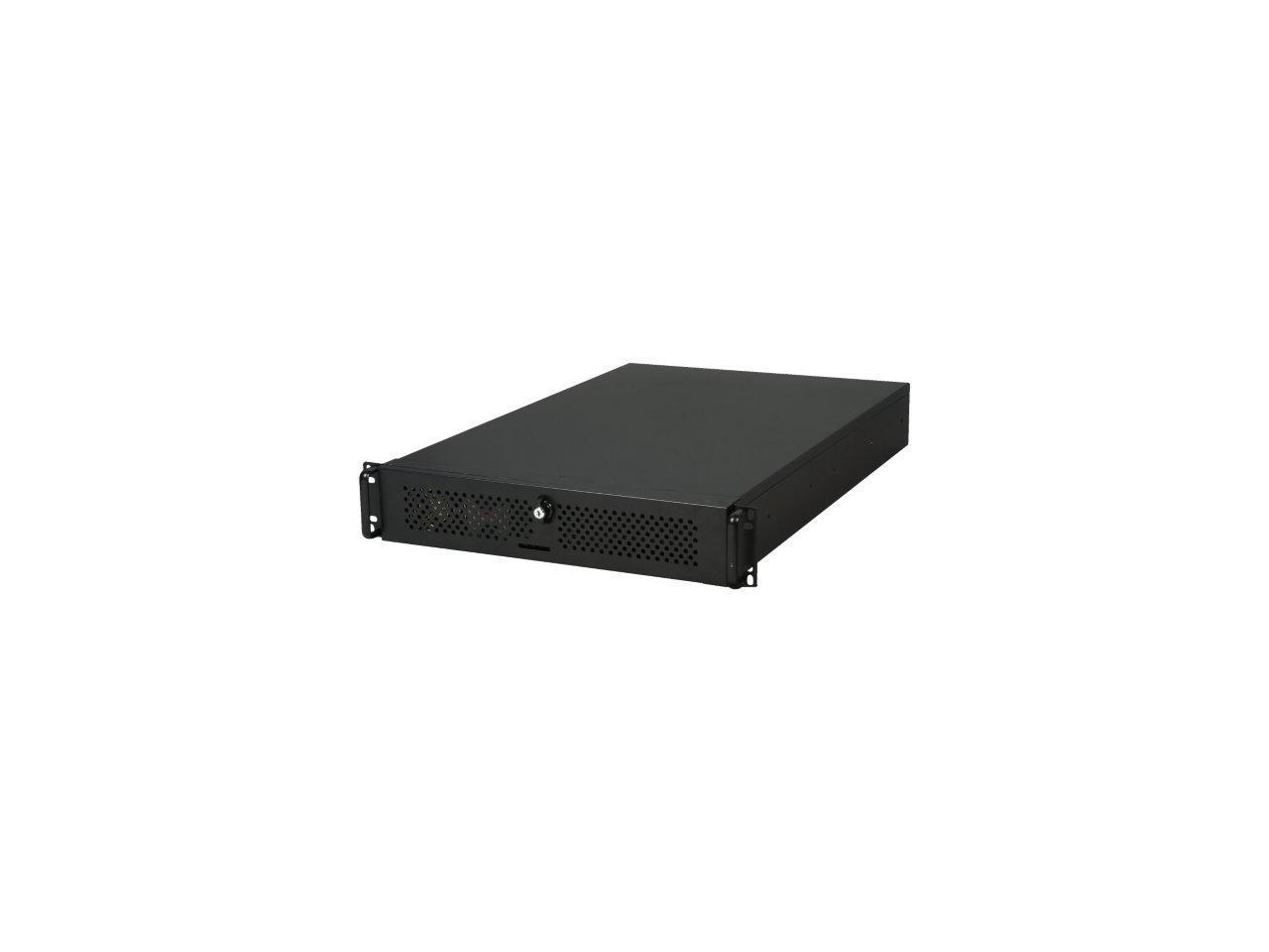 Topower Tp-2166B-500S-H3 2U Rackmount Server Chassis W/ 500W Power Supply 2 External 5.25" Drive Bays