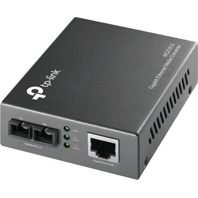 Tp-Link Mc210Cs - Gigabit Sfp To Rj45 Fiber Media Converter - Fiber To Ethernet Converter
