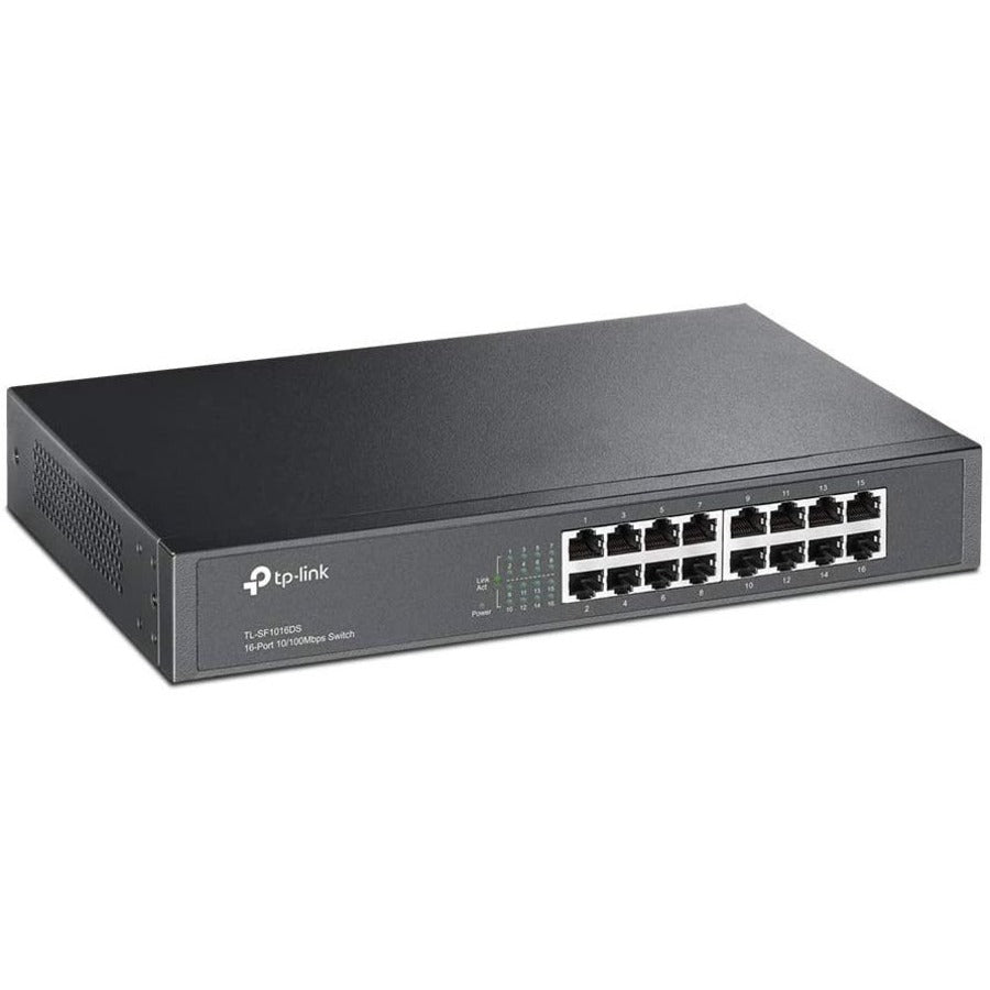 TP-LINK TL-SF1016DS - 16-Port 10/100Mbps Fast Ethernet Switch