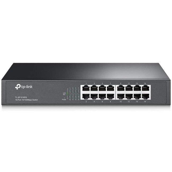 TP-LINK TL-SF1016DS - 16-Port 10/100Mbps Fast Ethernet Switch