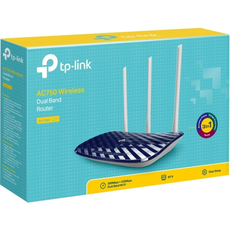 TP-Link Archer C20 - AC750 Wireless Router