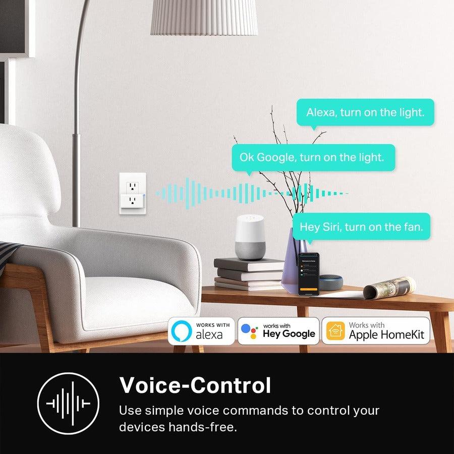 TP-Link EP25P4 - 4-pack - Kasa Smart Plug Mini 15A