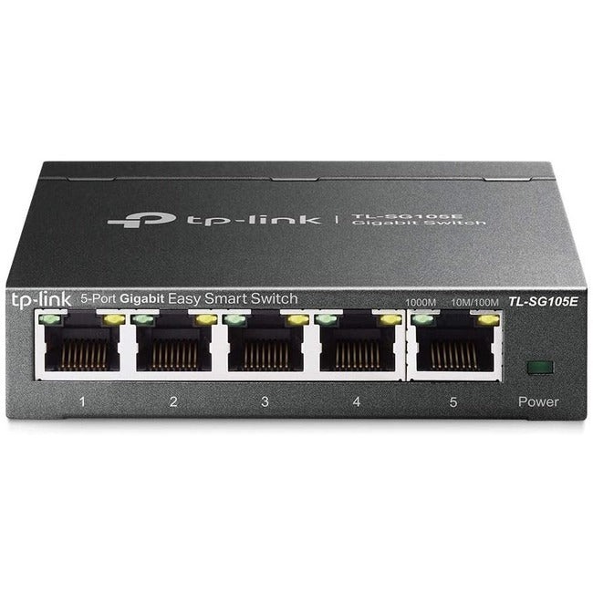 TP Link Gigabit Switch 5 Port - Easy Smart Network Switch | TecISoft TL-SG105E