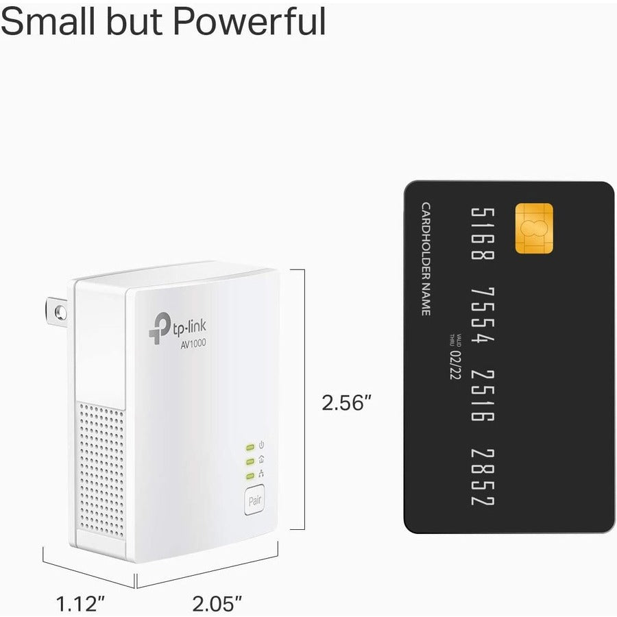 TP-Link TL-PA7017 KIT - AV1000 Gigabit Powerline Ethernet Adapter Starter Kit
