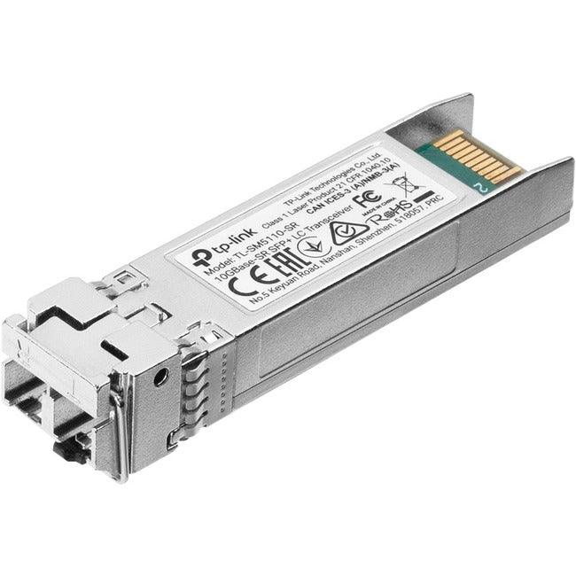 TP-Link TL-SM5110-SR - 10G-SR SFP+ LC Transceiver, Multi-Mode SFP Module