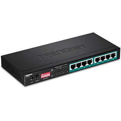 TRENDnet Long Range PoE Switch - 8-Port Gigabit PoE+ with 200m Distance | Tecisoft TPE-LG80