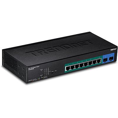 TRENDnet TPE-082WS 10-Port Gigabit Web Smart PoE+ Switch