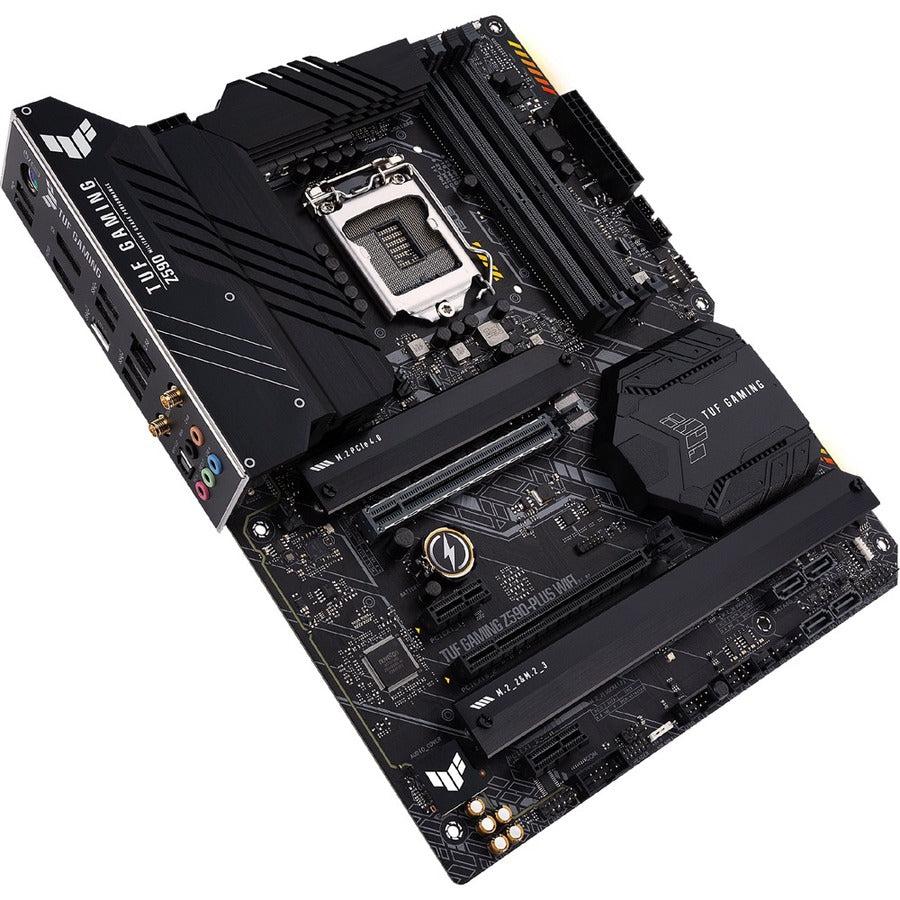 TUF GAMING Z590-PLUS Desktop Motherboard - Intel Z590 Chipset - Socket LGA-1200 - Intel Optane Memory Ready - ATX TUFGAMINGZ590PLUS