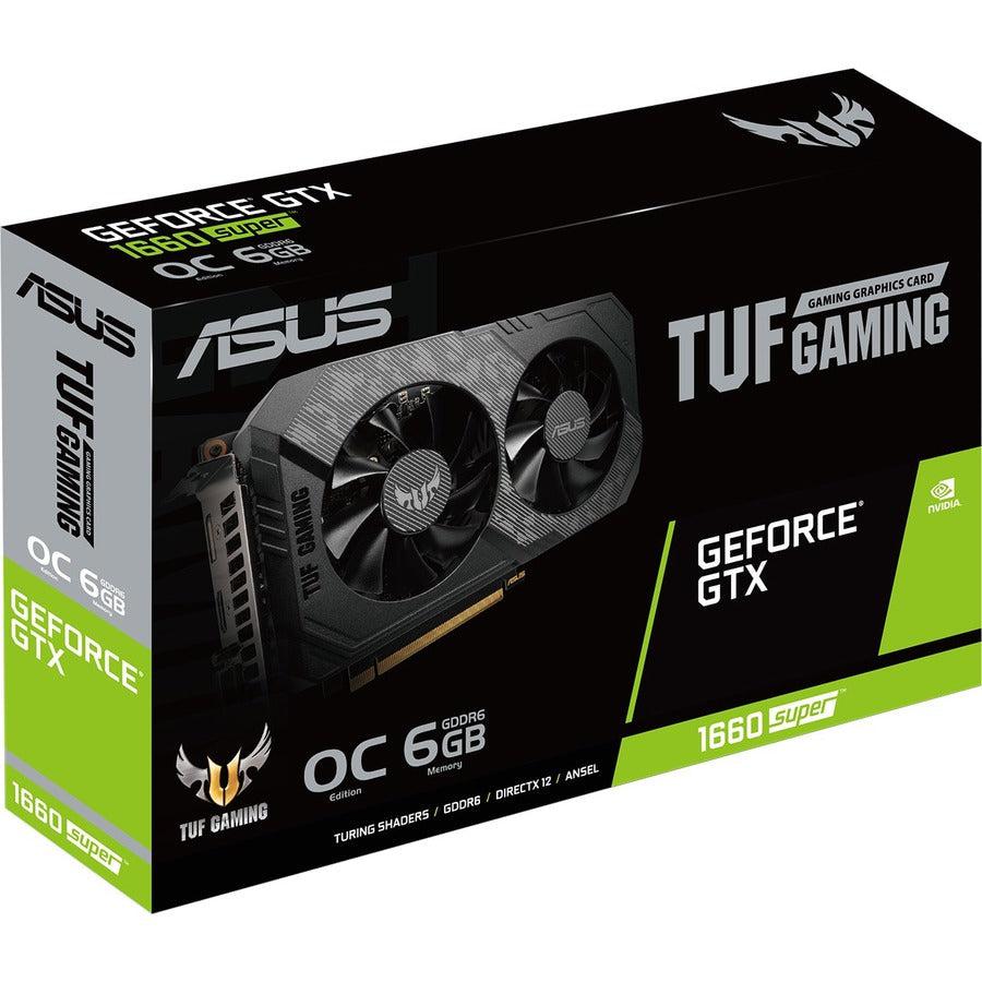 TUF NVIDIA GeForce GTX 1660 SUPER Graphic Card - 6 GB GDDR6 TUFGTX1660SO6GGAMING