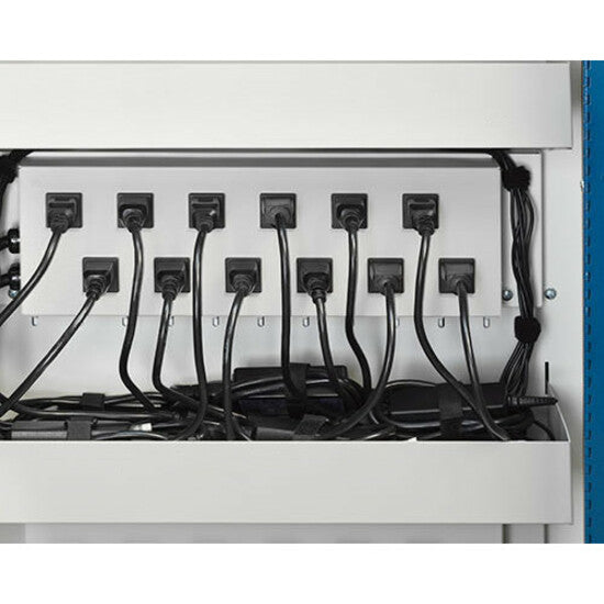 Tablet Computer Accessories - Bretford 36X Core MS Charging Cart Pacific Blue | TecISoft CORE36MSBP-CTPA