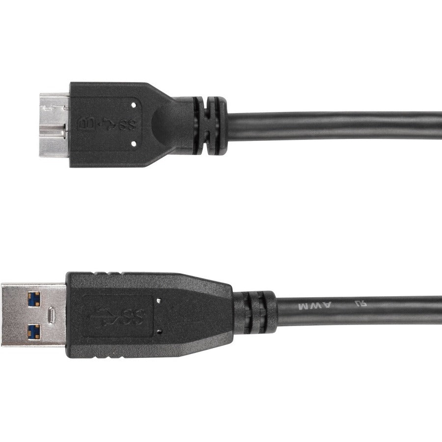 Targus 1M USB-A Male to micro USB-B Male Cable ACC1004USZ