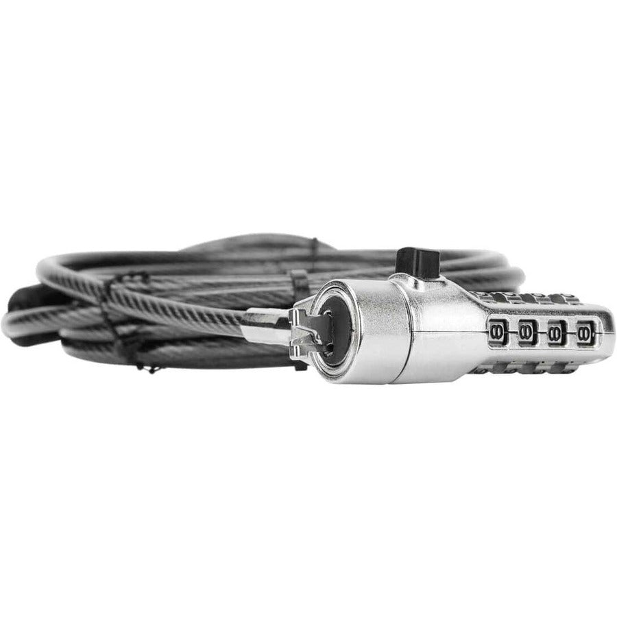 Targus Defcon Cable Lock Black, Stainless Steel 2 M