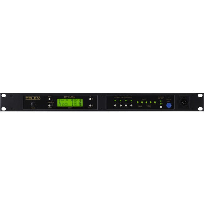Telex Narrow Band 2-Channel UHF Synthesized Wireless Intercom System BTR-80N-E5