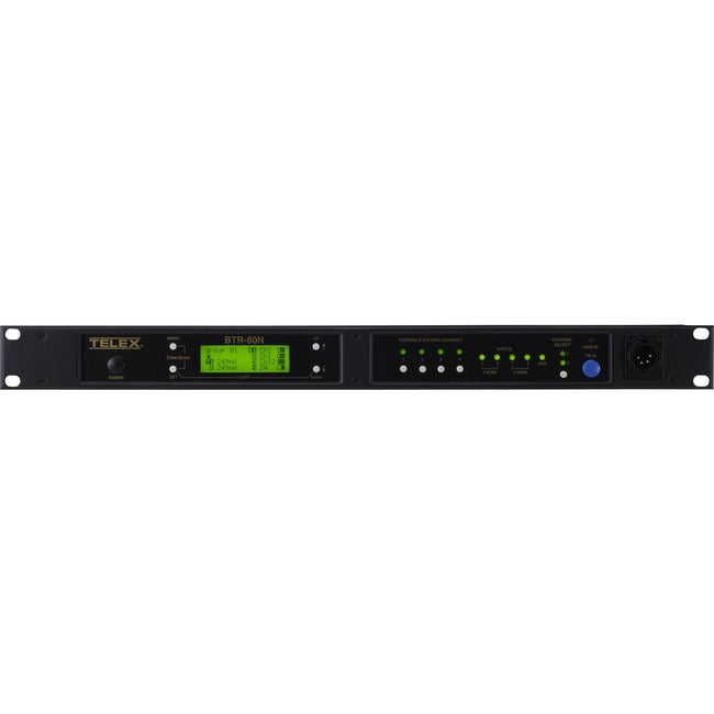Telex Narrow Band 2-Channel UHF Synthesized Wireless Intercom System BTR-80N-F5R