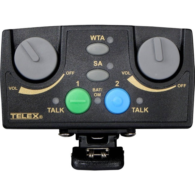 Telex Narrow Band UHF Two-Channel Binaural Wireless Synthesized Portable Beltpack TR-82N-B5R5