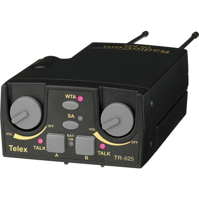 Telex TR-825 UHF Two-Channel Binaural Wireless Beltpack TR-825-B4