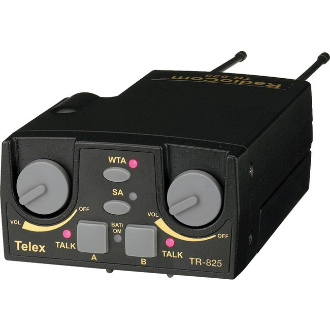 Telex TR-825 UHF Two-Channel Binaural Wireless Beltpack TR-825-F1