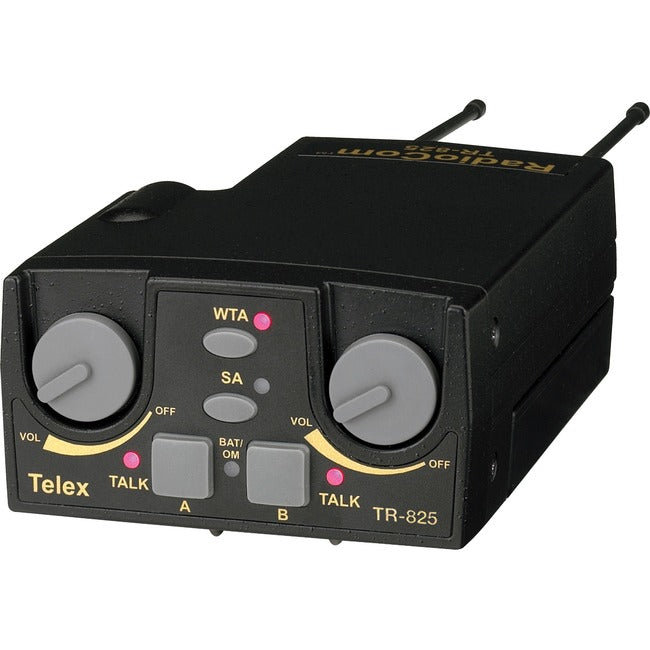 Telex TR-825 UHF Two-Channel Binaural Wireless Beltpack TR-825-F2R5