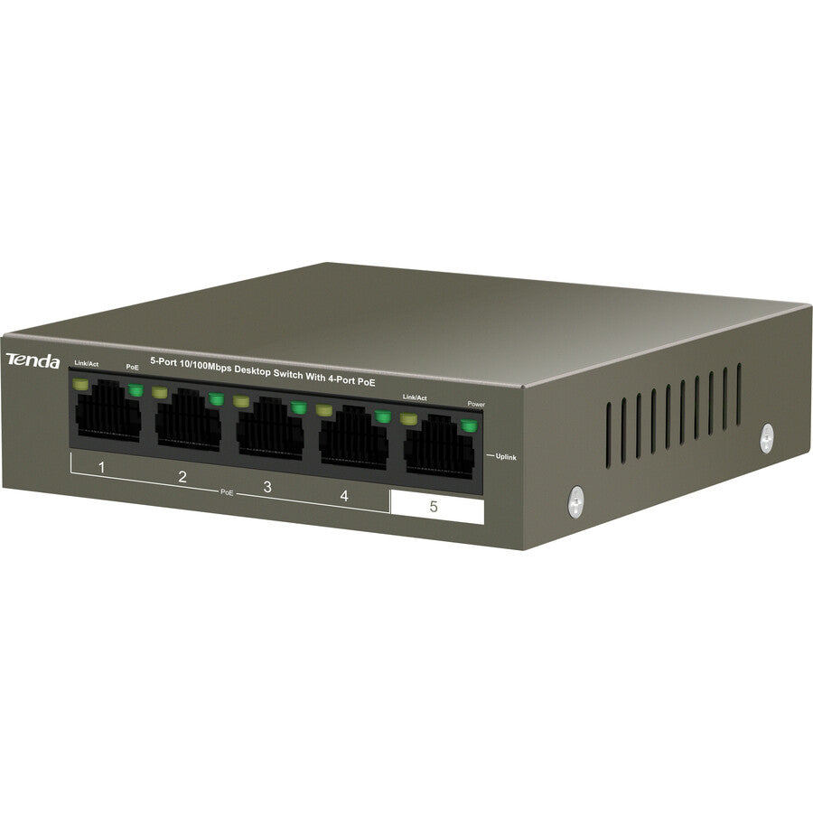 Tenda TEF1105P-4-63W 5-Port Desktop PoE Switch