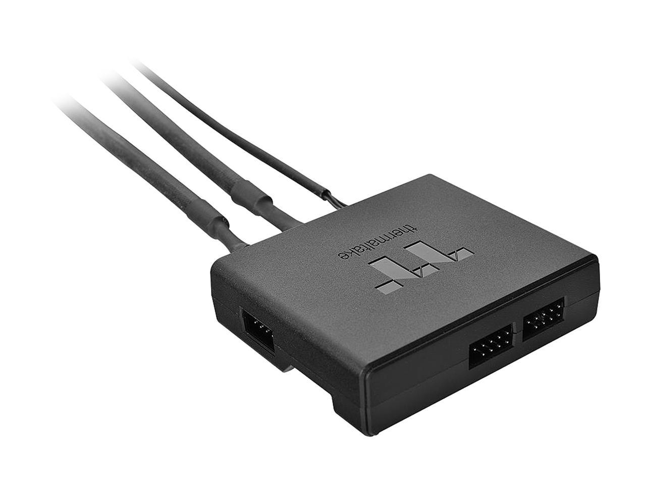 Thermaltake Floe Aio Riing Rgb 280 Tt Premium Edition Pwm Tr4 Lga2066 Ready Liquid Cooling System Cl-W167-Pl14Sw-A