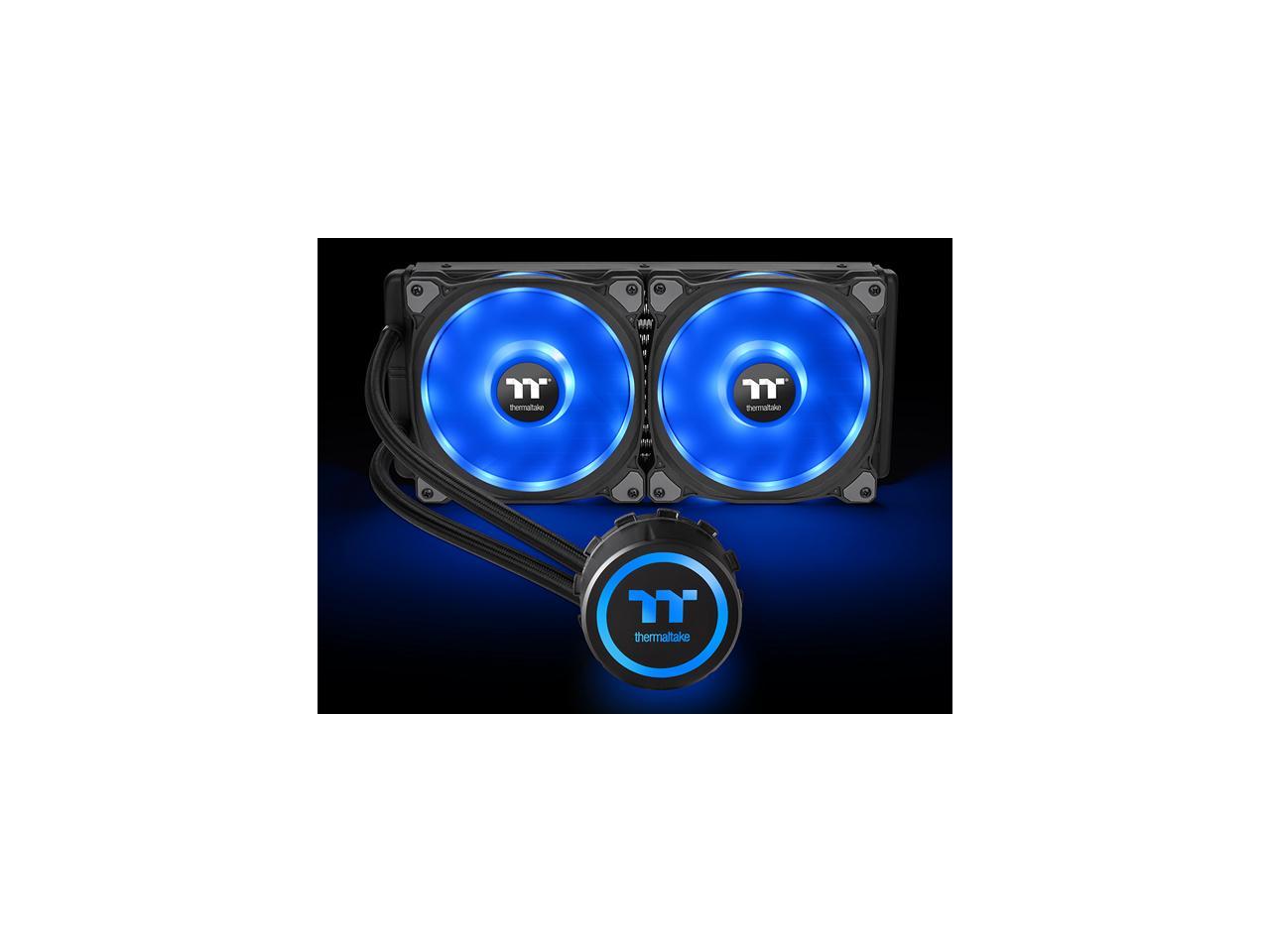 Thermaltake Floe Dx 280 Dual Riing Duo 16.8 Million Colors Rgb 36 Led Lga2066 Am4 Ready Intel/Amd