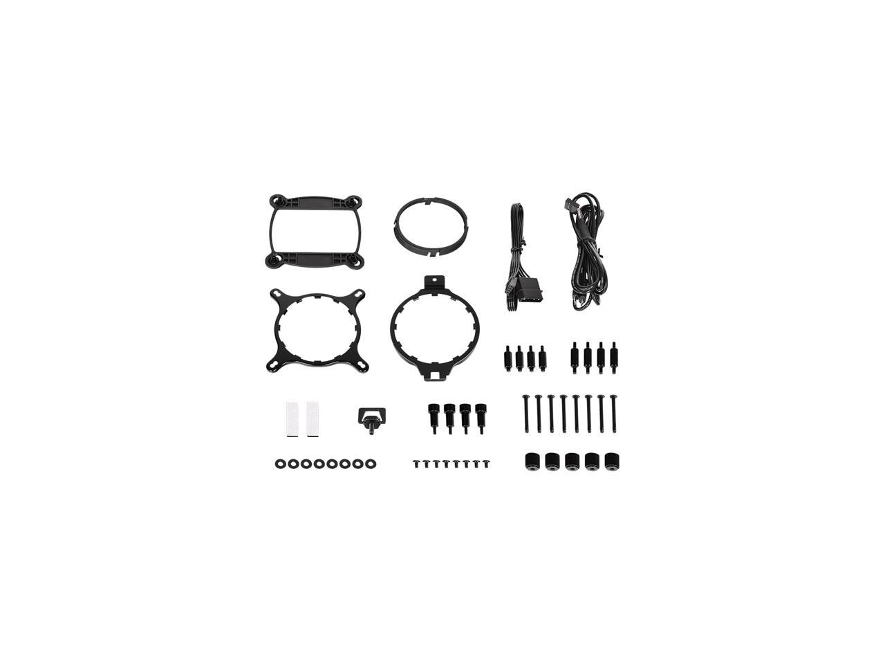 Thermaltake Floe Dx 280 Dual Riing Duo 16.8 Million Colors Rgb 36 Led Lga2066 Am4 Ready Intel/Amd