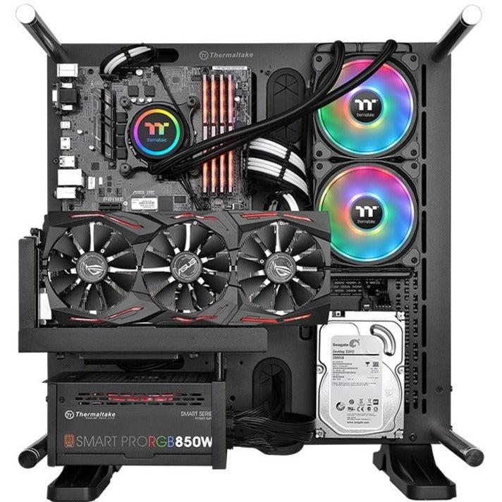 Thermaltake Floe Dx 280 Dual Riing Duo 16.8 Million Colors Rgb 36 Led Lga2066 Am4 Ready Intel/Amd