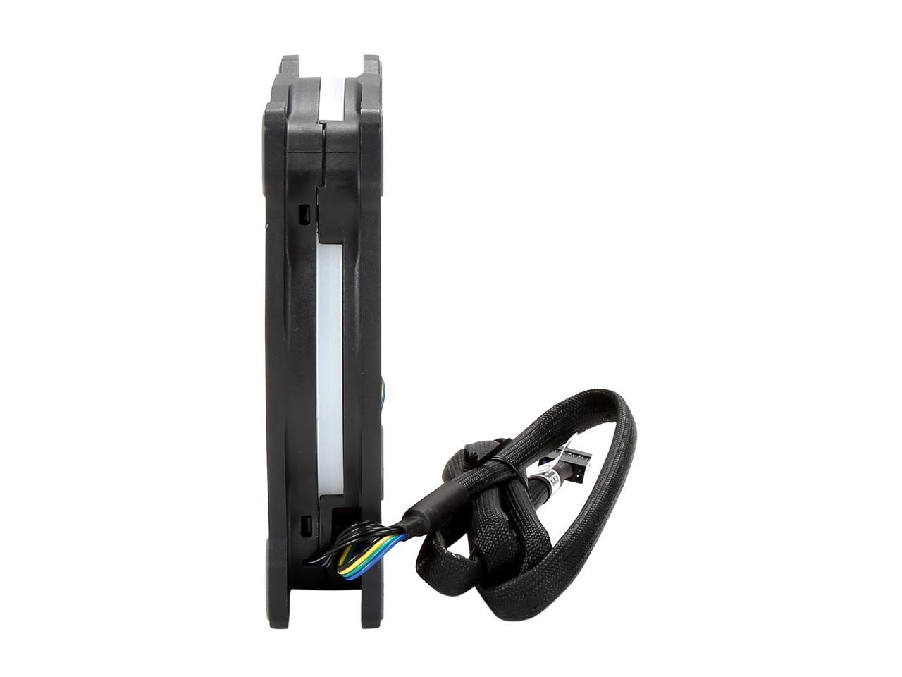 Thermaltake Riing Plus 12 Rgb Radiator Fan Tt Premium Edition (5 Fan Pack) Cl-F054-Pl12Sw-A 120Mm