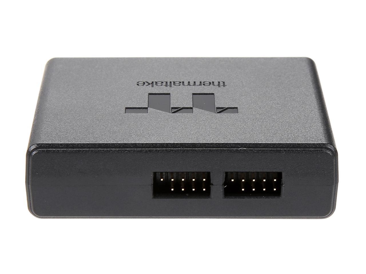 Thermaltake Riing Plus 12 Rgb Radiator Fan Tt Premium Edition (5 Fan Pack) Cl-F054-Pl12Sw-A 120Mm