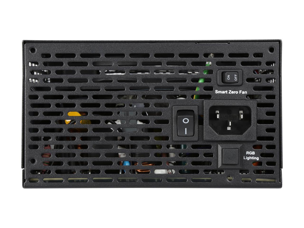 Thermaltake Smart Pro Rgb Ps-Spr-0850Fpcbus-R 850W 80 Plus Bronze Atx12V 2.4 & Eps12V 2.92 Power Supply W/ Active Pfc & Full Modular (Black)