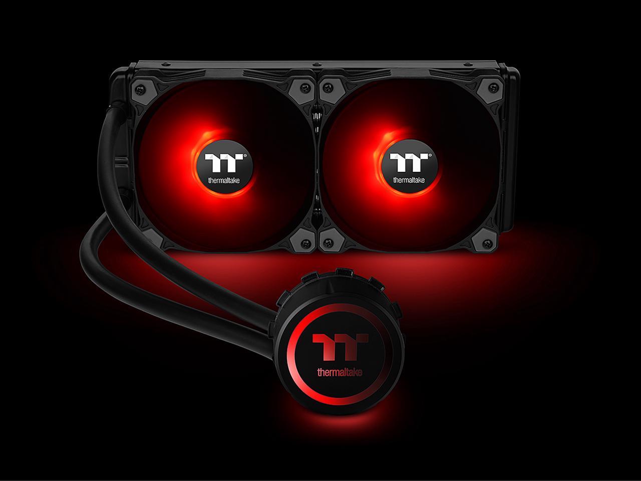 Thermaltake Water 3.0 240 Argb Sync Edition Cl-W233-Pl12Sw-B Water Cooler