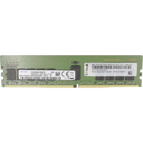 LENOVO DCG SOURCING 16GB DDR4 SDRAM Memory Module 01DE973