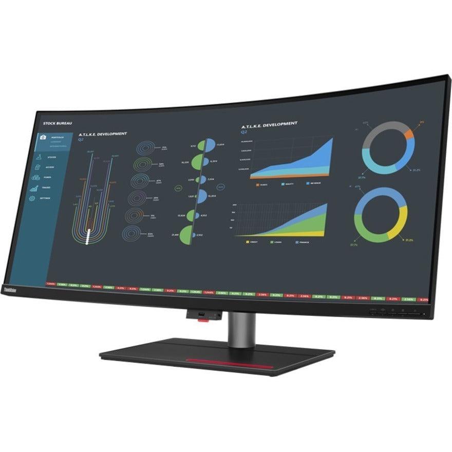 Thunderbolt Computer Monitor - ThinkVision P40w-20 WUHD Curved | Lenovo 62C1GAR6US