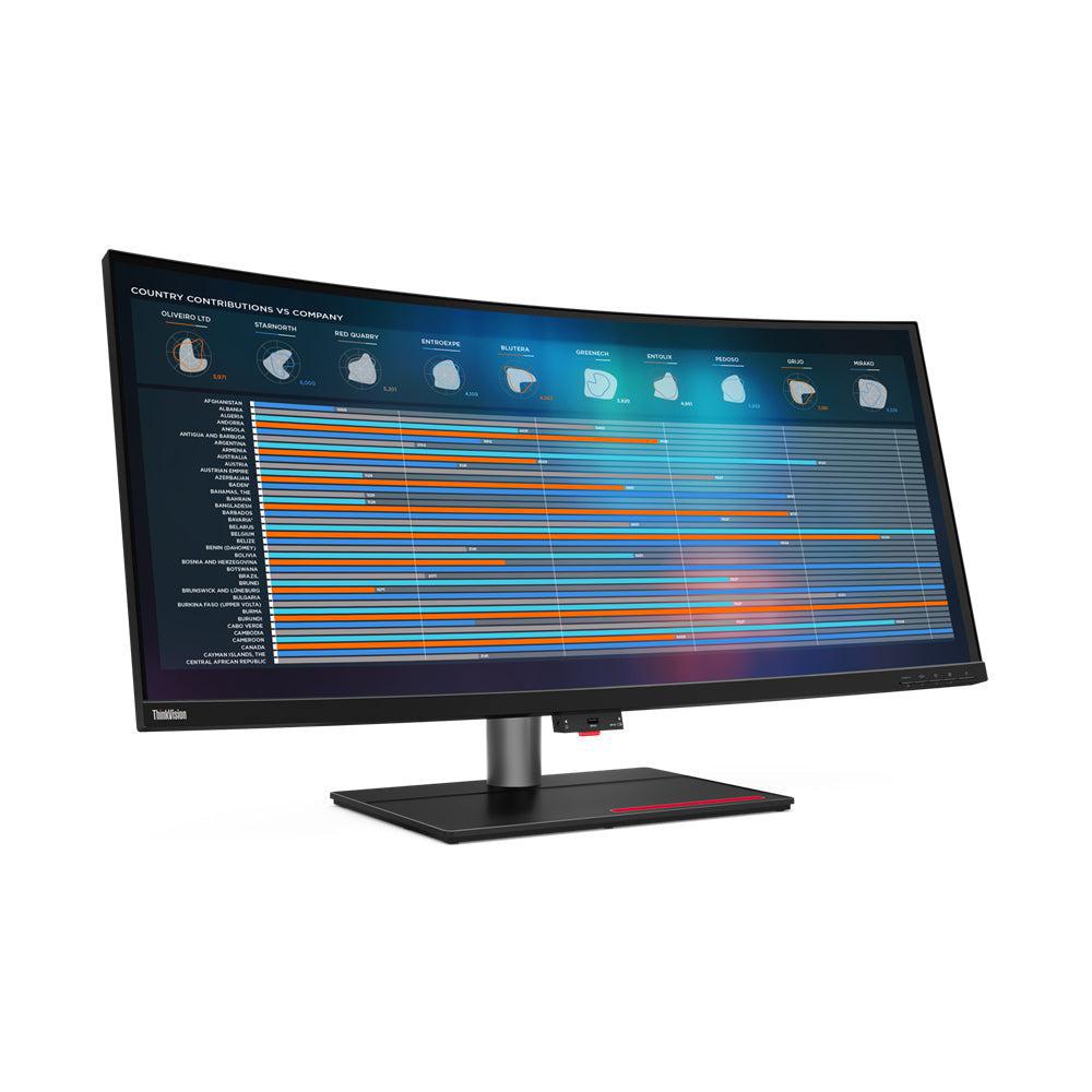 Thunderbolt Computer Monitor - ThinkVision P40w-20 WUHD Curved | Lenovo 62C1GAR6US