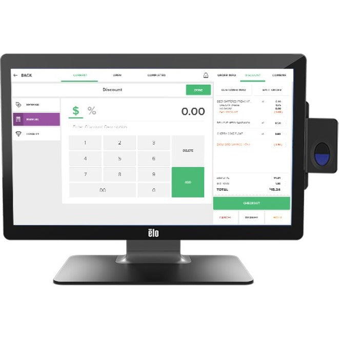 Touch Screen Point of Sale System - Elo 2202L 22" Touchscreen Monitor | Tecisoft E126096