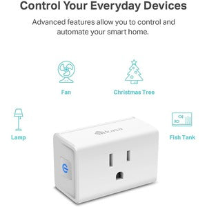 Tp-Link Kasa Smart Ep10 - Kasa Smart Plug Ultra Mini 15A - 1-Pack