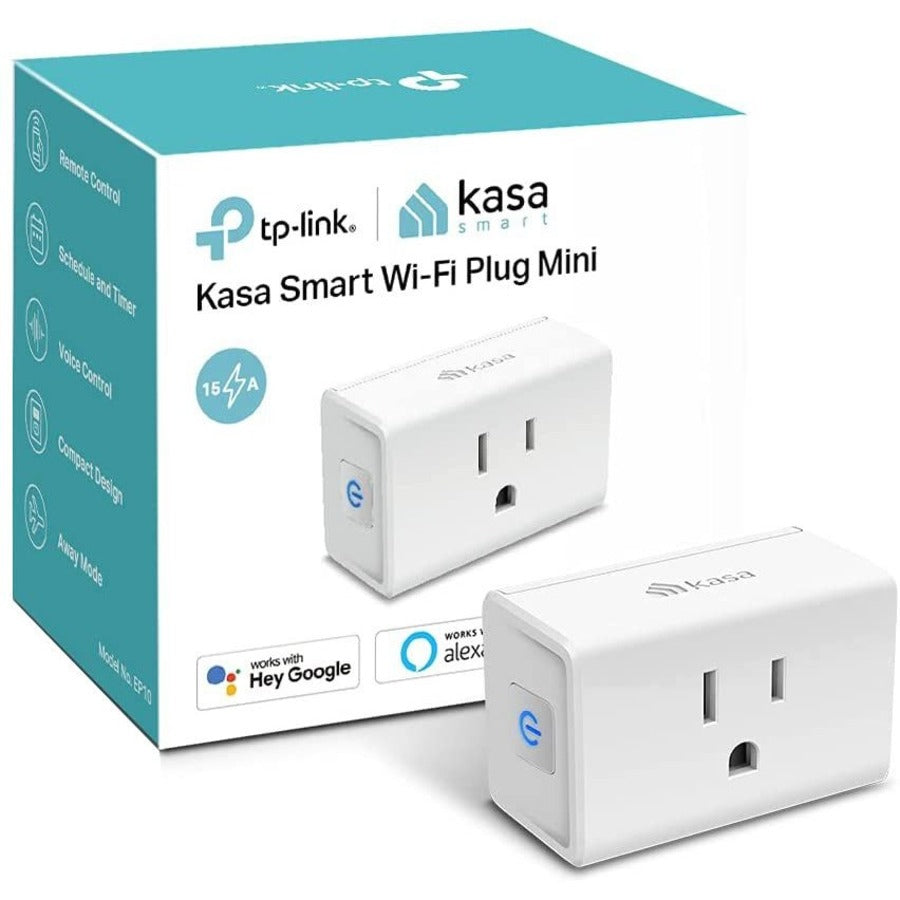 Tp-Link Kasa Smart Ep10 - Kasa Smart Plug Ultra Mini 15A - 1-Pack