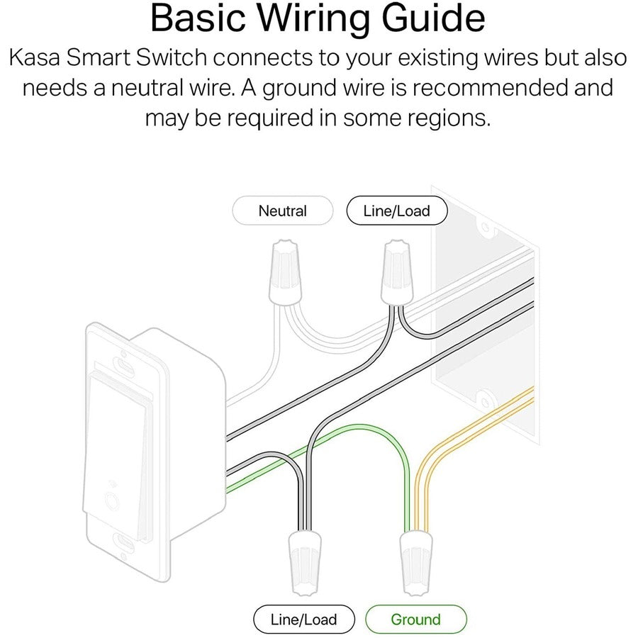 TP-Link Kasa Smart HS200P3 (3-pack) - Kasa Smart Light Switch