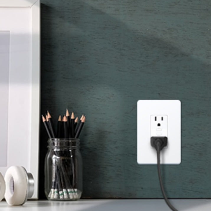 TP-Link Kasa Smart KP200 - Kasa Smart Plug, In-Wall Smart Home Wi-Fi Outlet