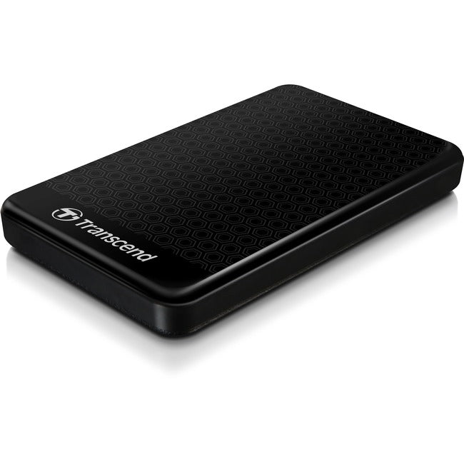 Transcend Storejet 25A3 1 Tb Portable Rugged Hard Drive - 2.5" External - Sata - Black