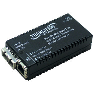 Transition Networks 10/100/1000Basetx To 1000Baselx Media Convertor