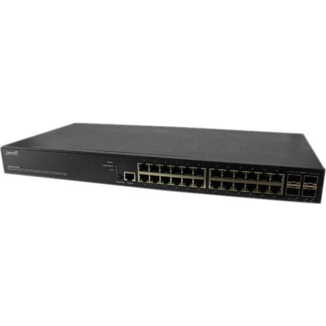 Transition Networks SM24TAT4XB-NA Managed Gigabit Ethernet PoE+ Switch - NDAA TAA Compliant | TecISoft