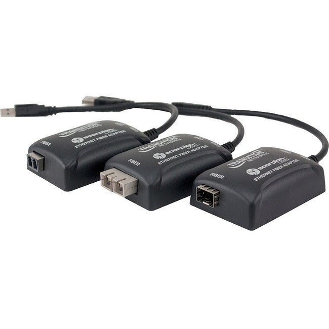 Transition Networks Scorpion-Usb 3.0 To Gigabit Ethernet Fiber Adapter 1000Base-Sx