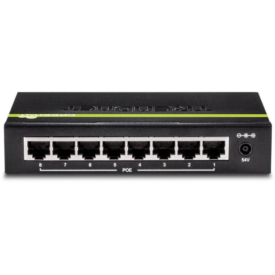 TrendNet TPE-TG82G 8-Port Gigabit PoE+ Switch - Power over Ethernet Network Switch | TecISoft