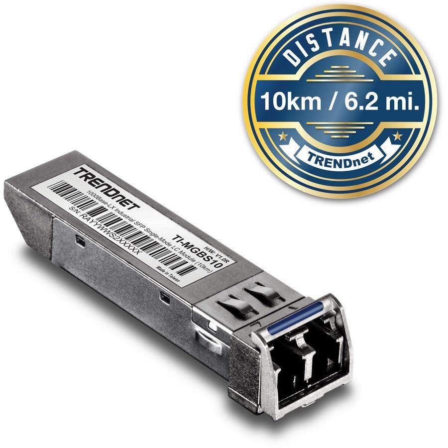 Trendnet Ti-Mgbs10 Network Transceiver Module Fiber Optic 1250 Mbit/S Sfp 1310 Nm