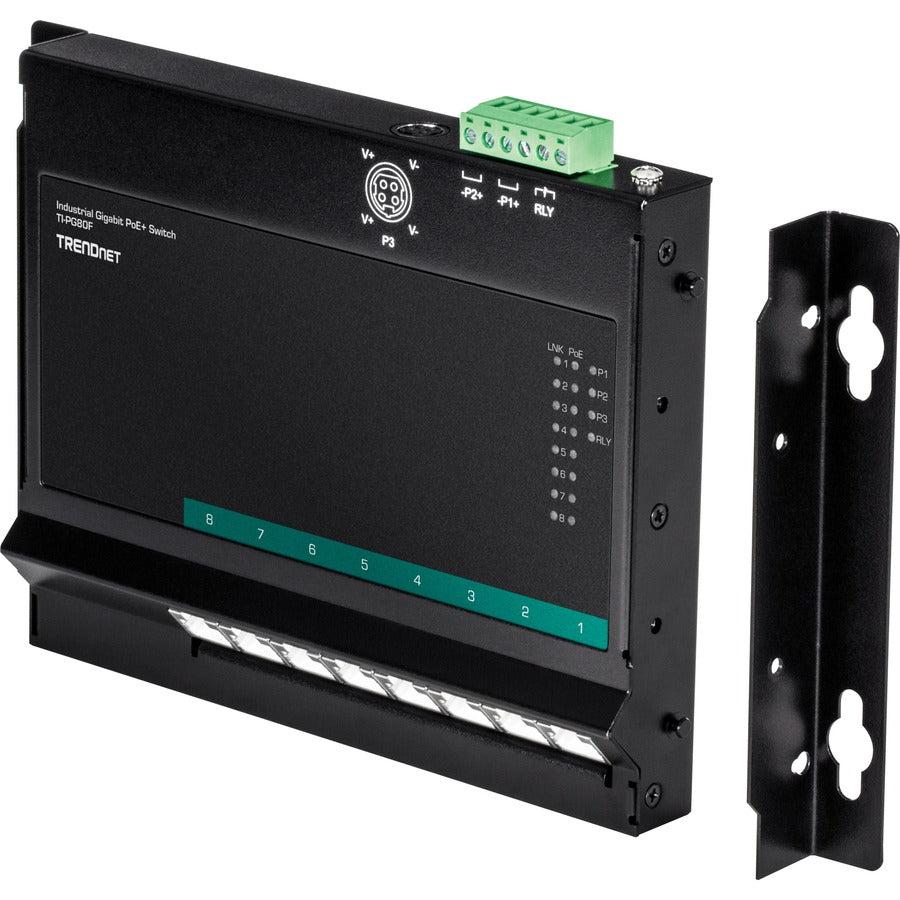 Trendnet Ti-Pg80F Network Switch Unmanaged Gigabit Ethernet (10/100/1000) Power Over Ethernet (Poe)