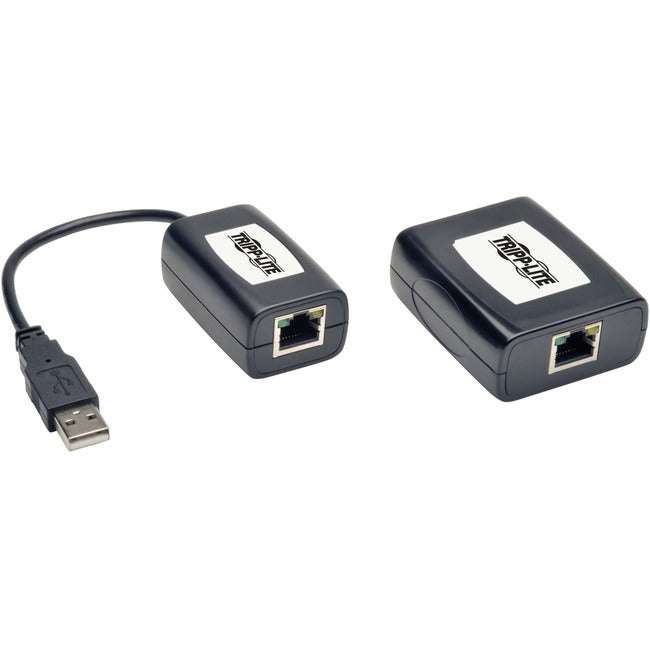 Tripp Lite 1-Port Usb Over Cat5/Cat6 Extender Kit - Plug And Play, International Plug Adapters, 164 Ft. (50 M)