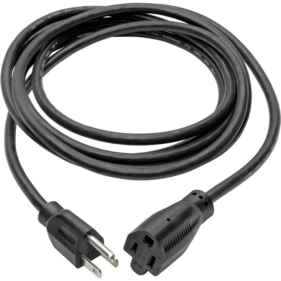 Tripp Lite 10Ft, Nema 5-15P - Nema 5-15R Black 3.05 M