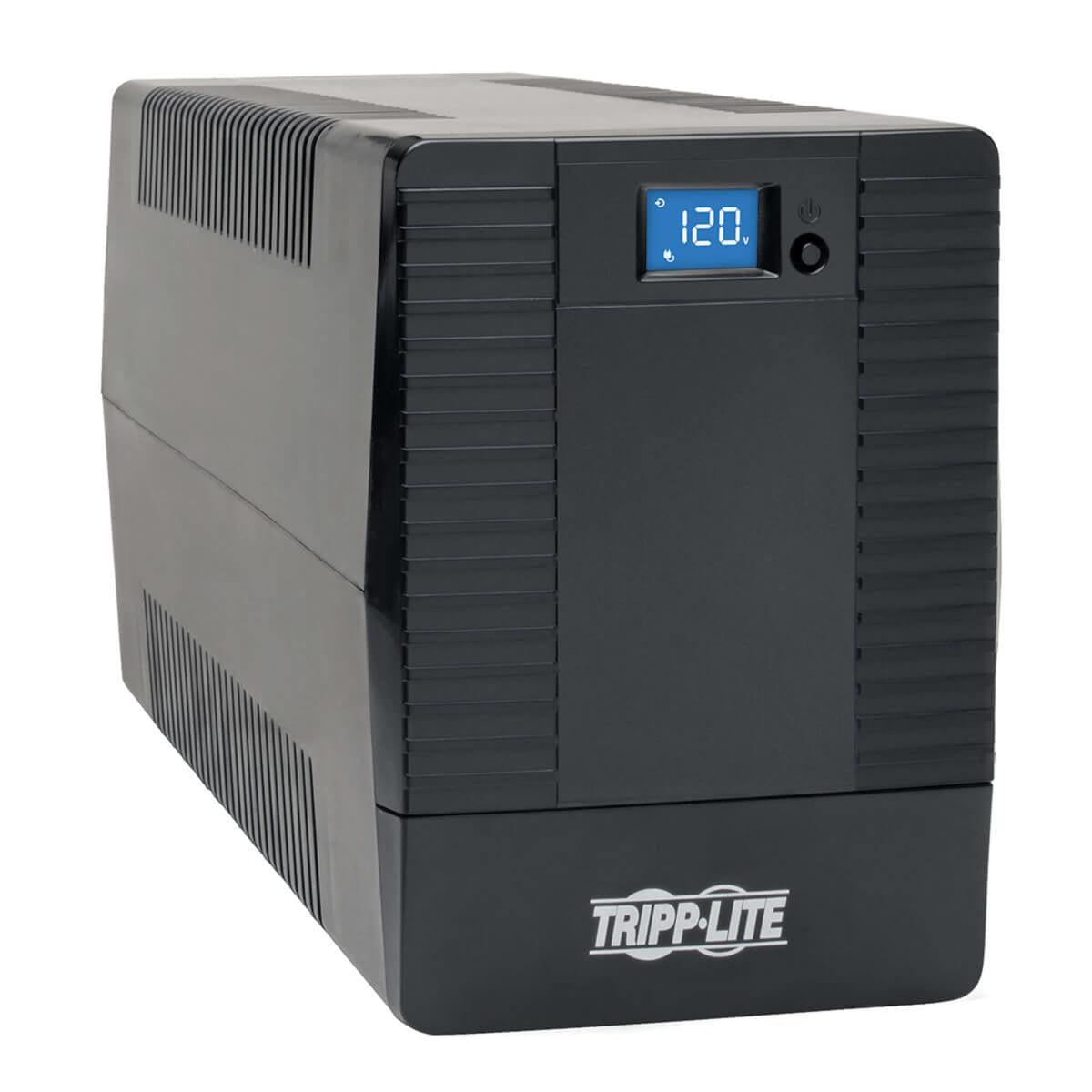 Tripp Lite 1200Va 600W Line-Interactive Ups With 8 Outlets - Avr, 120V, 50/60 Hz, Lcd, Usb, Tower